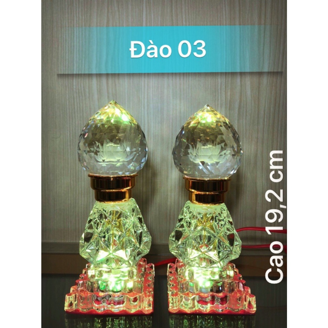 Đèn thờ đào 03