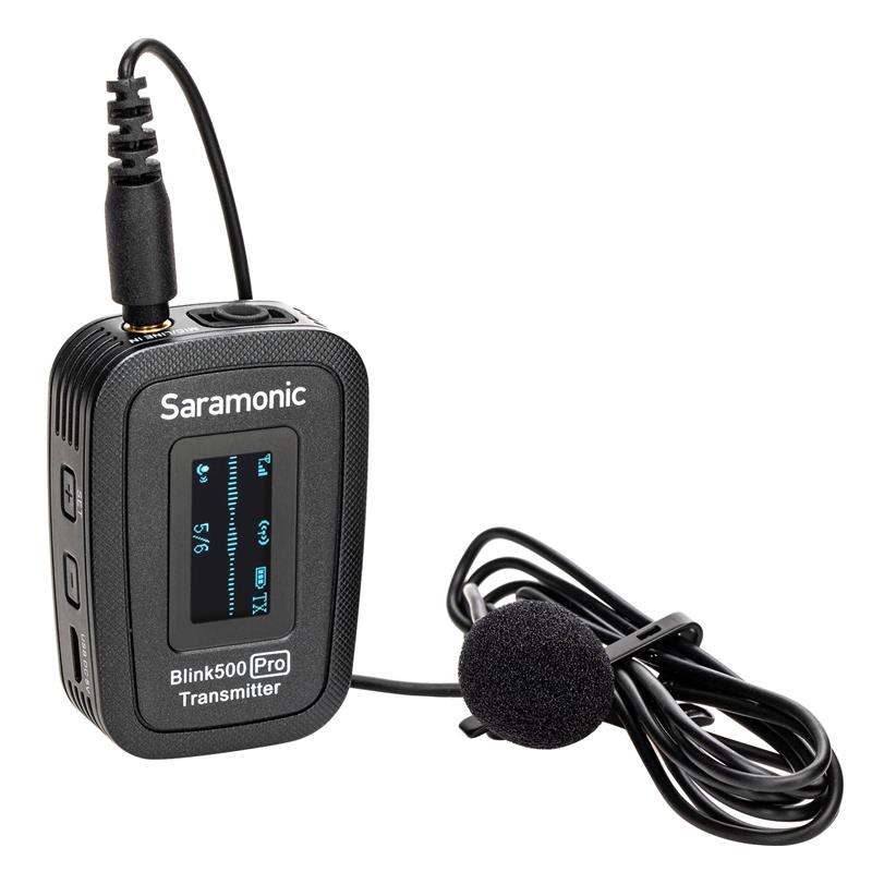 Micro thu âm không dây Saramonic Blink 500 Pro B5 cổng Type C ( 1phát + 1thu) - Hàng Chính Hãng
