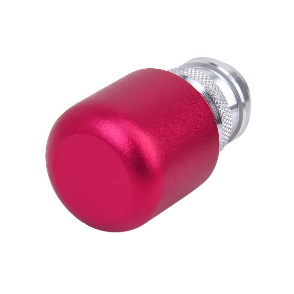 Universal Aluminum Alloy Car Gear Stick Shift Knob - Rose Red