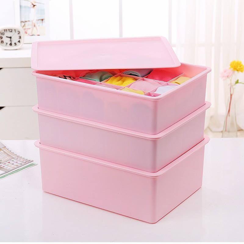 Bộ 3 khay đựng đồ lót, tất đa năng Homestar