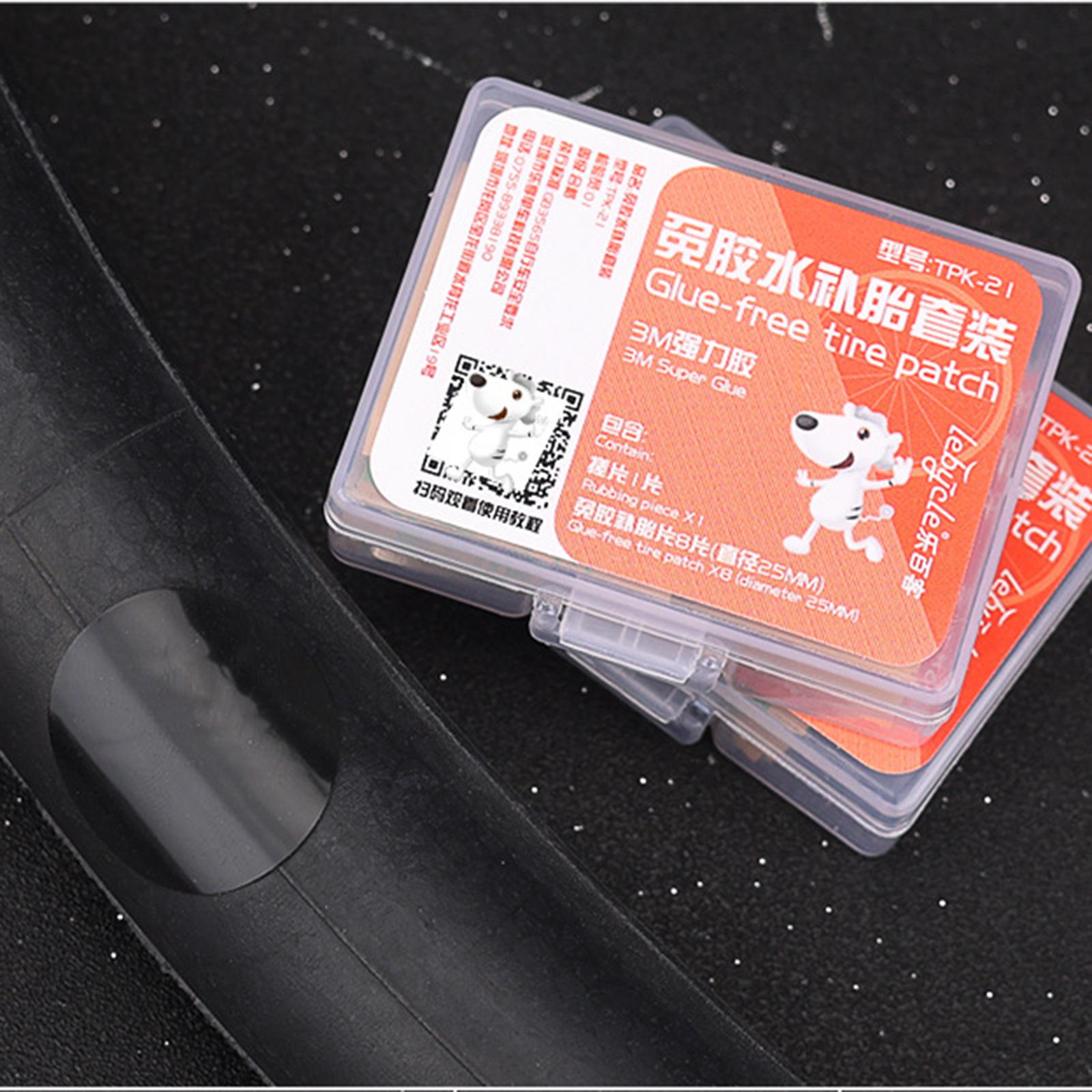 Multifunction Bike Inner Tube Repair Kit Handy Maintenance Set for Road Mountain Bikes