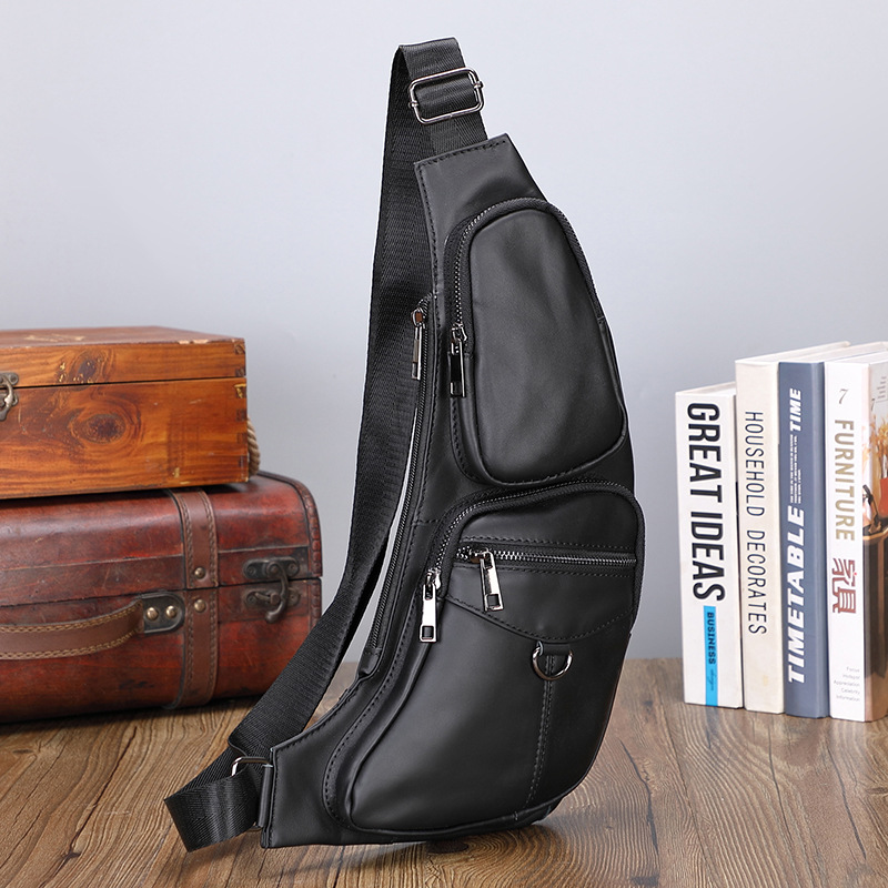 Túi đeo chéo nam DA THẬT cao cấp phong cách mới – BEE GEE DCN9404