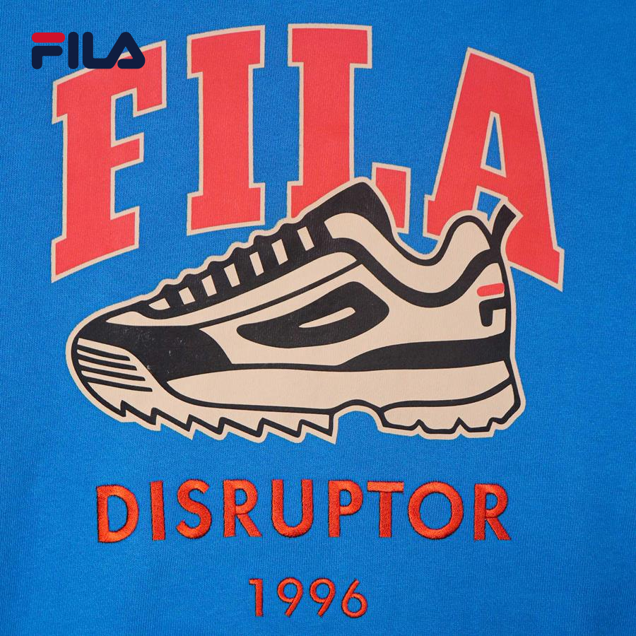 Áo nỉ thời trang unisex Fila SHOES GRAPHIC PO2 - FS2POD3793X-FBU