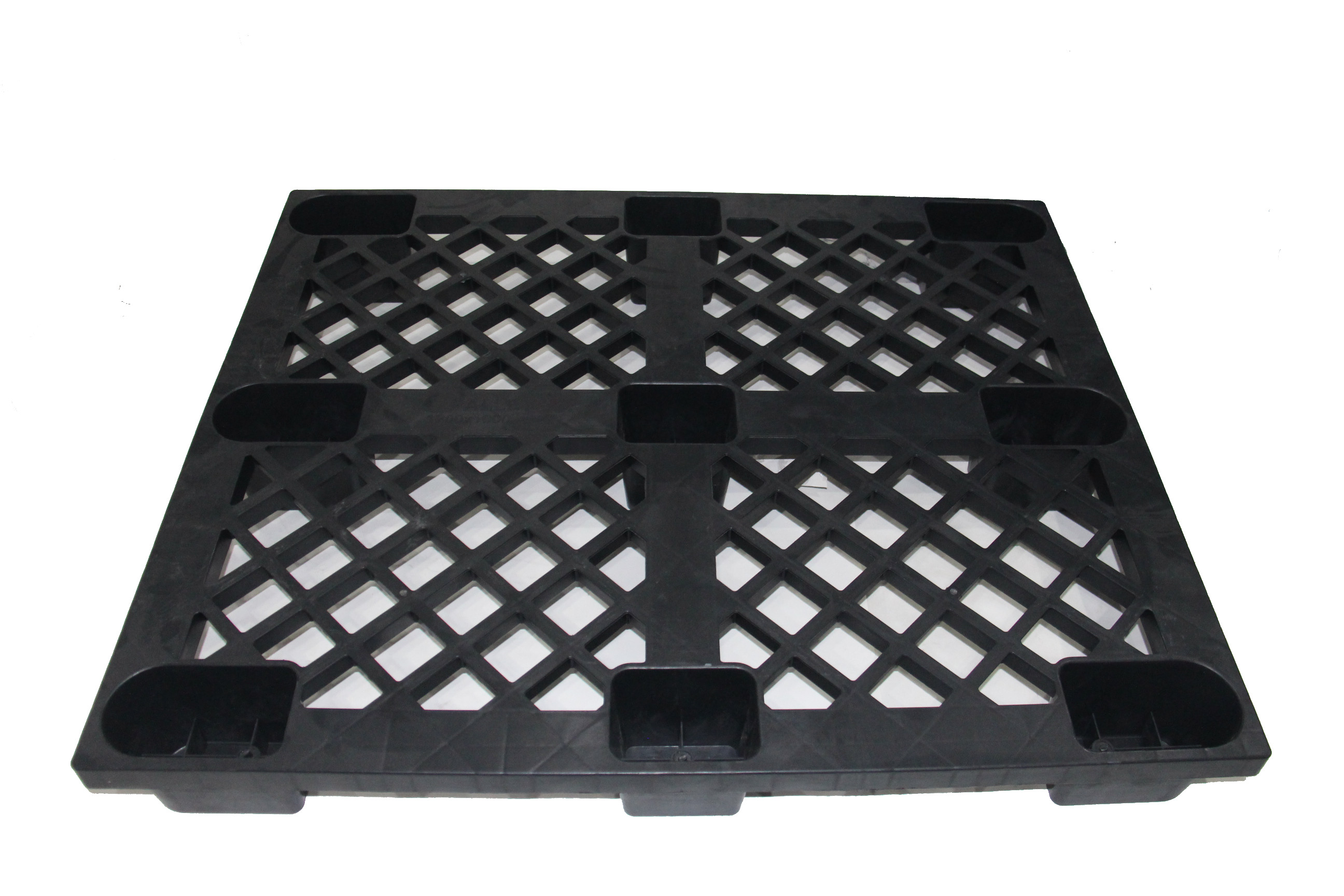 Pallet Nhựa Khôi Việt 1200x1000x140 09 chân cốc màu đen
