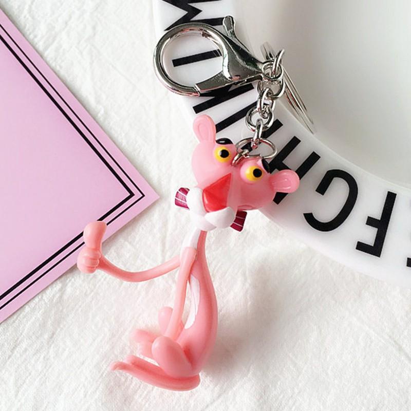 Móc khoá hàng hot báo hồng pink and panther