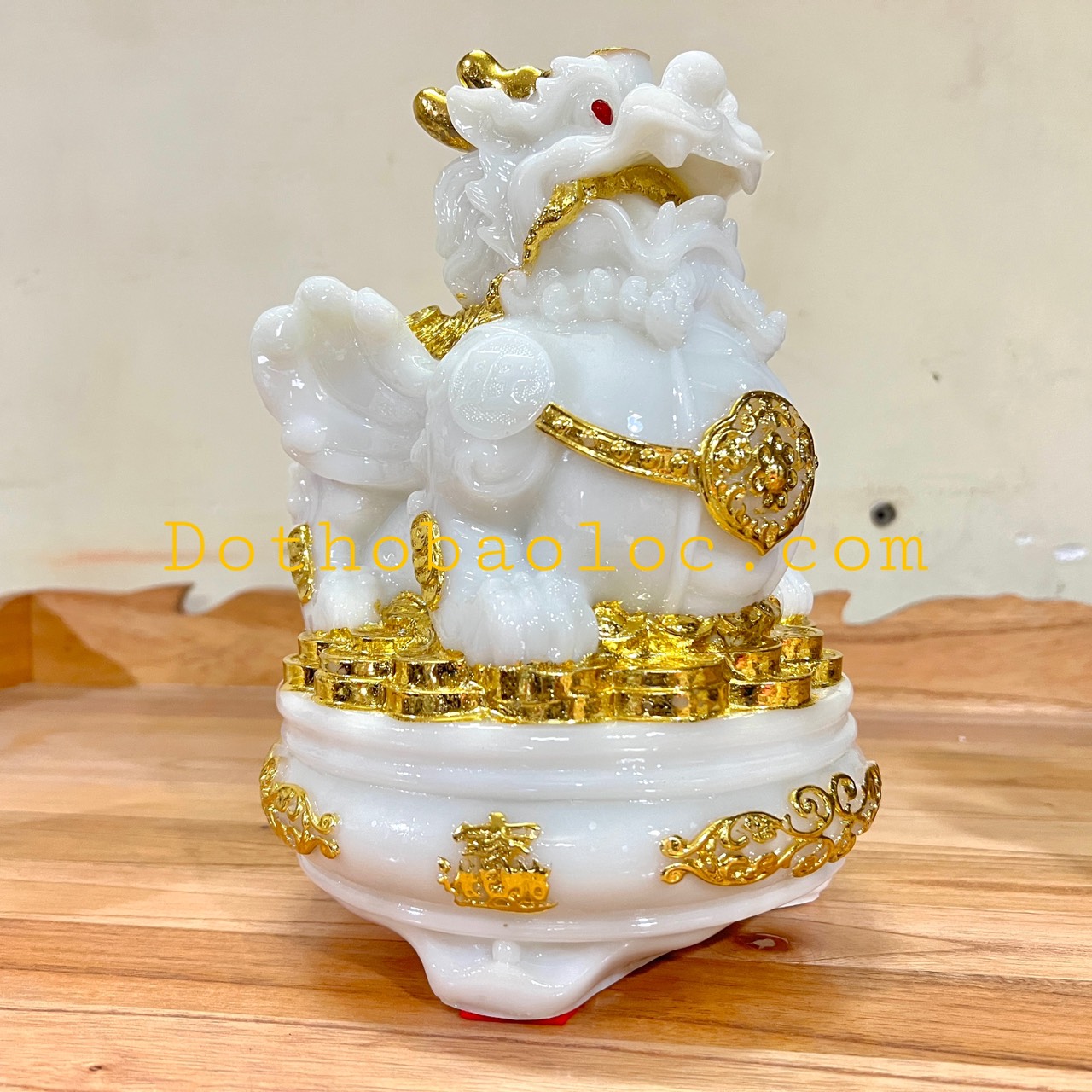 Tượng Tỳ Hưu phong thủy để bàn thờ thần tài hoặc bàn làm việc- 3 cỡ
