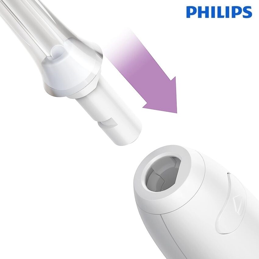 Bộ 2 đầu xịt máy tăm nước Philips Sonicare F1 Standard nozzle HX3042/00