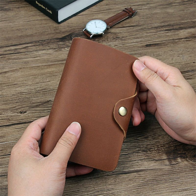 Ví cầm tay nam da bò thật 0092