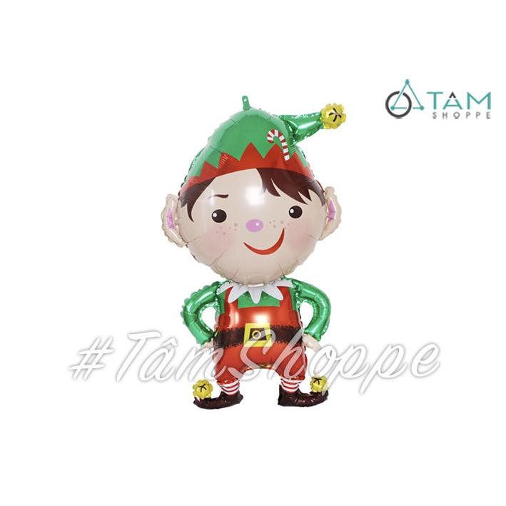 Bóng nhôm chú lính chì Noel C85cm