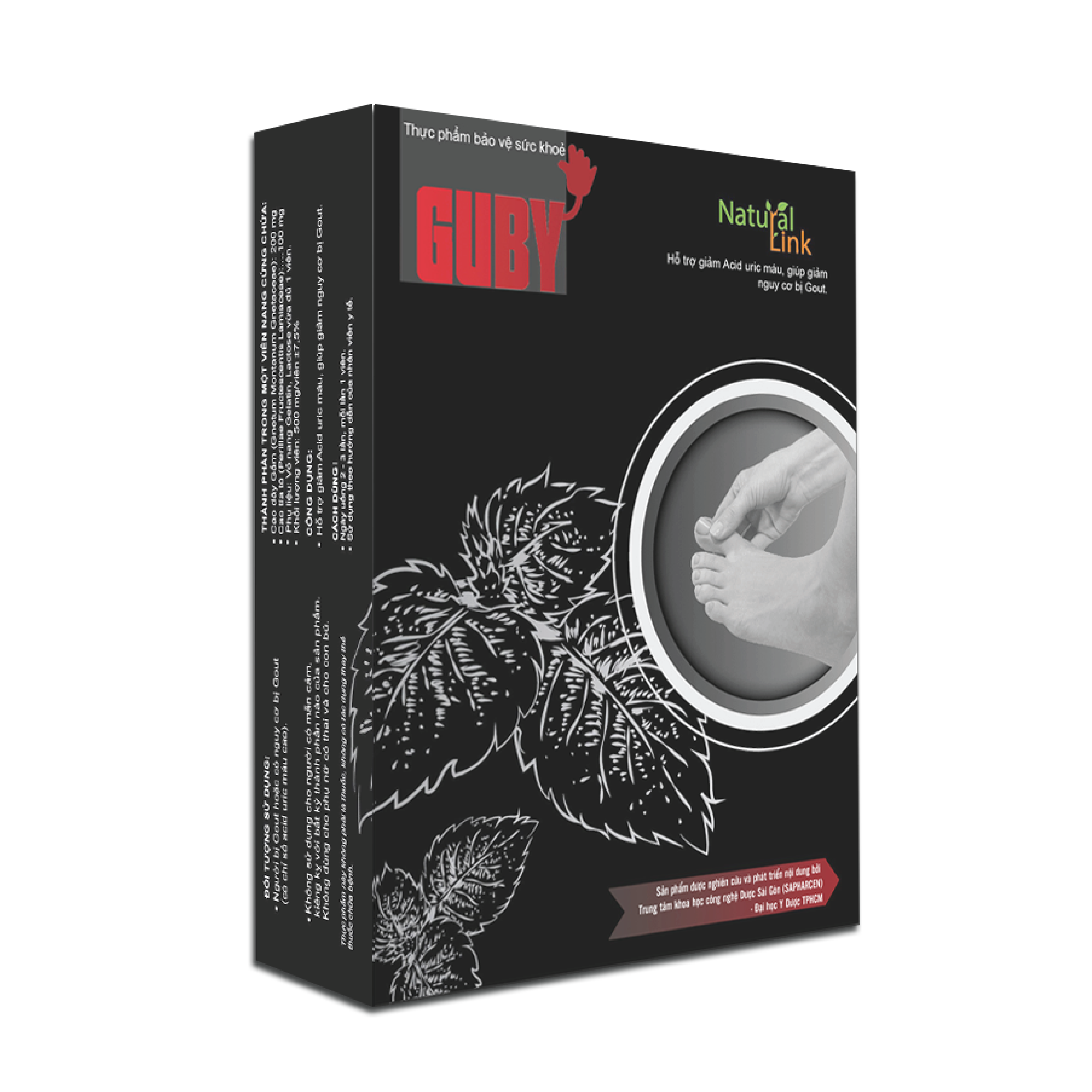 Viên uống GUBY - Hạ Acid Uric không gây tác dụng phụ