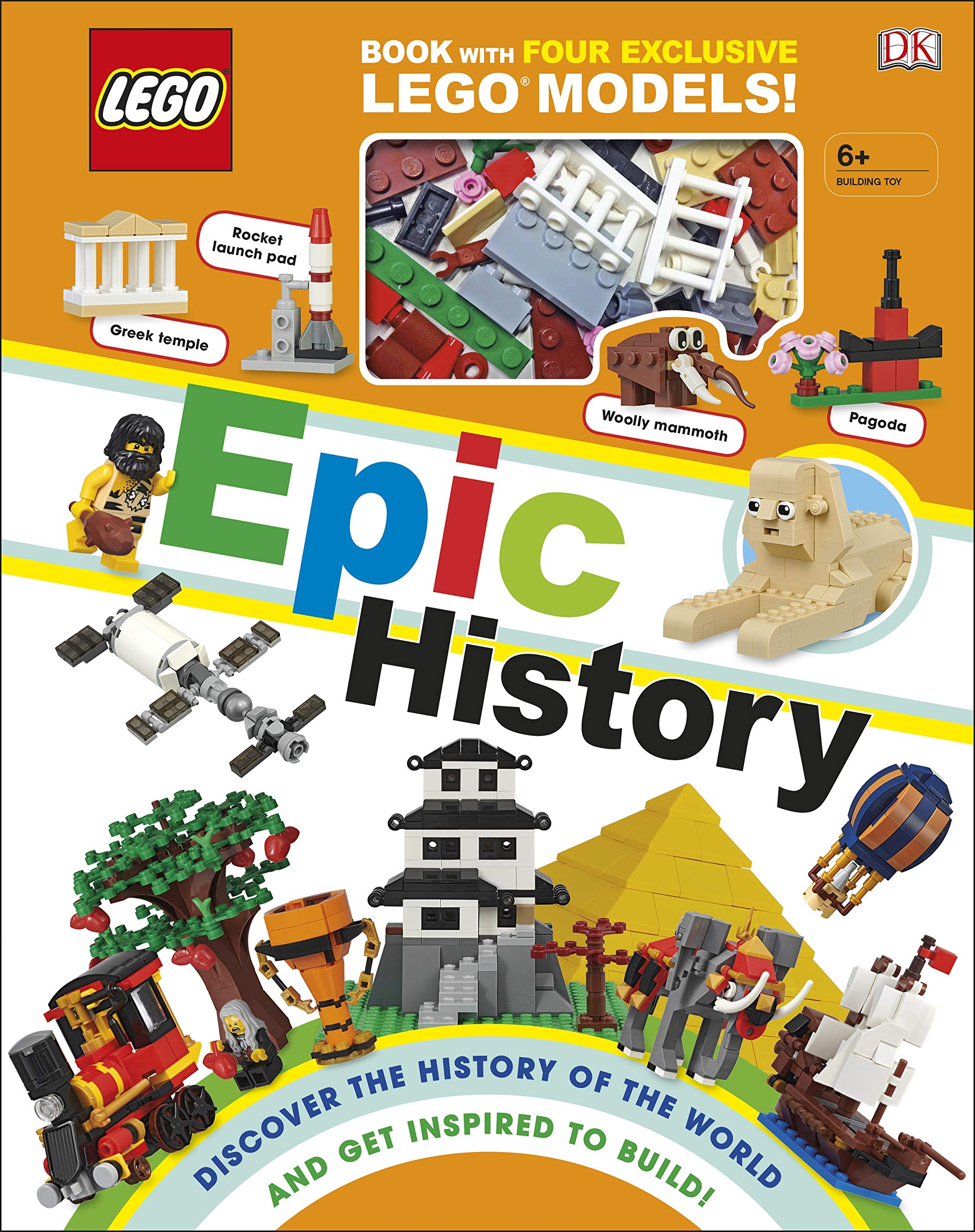 LEGO Epic History: Includes Four Exclusive LEGO Mini Models (Lego Book &amp; Toy)