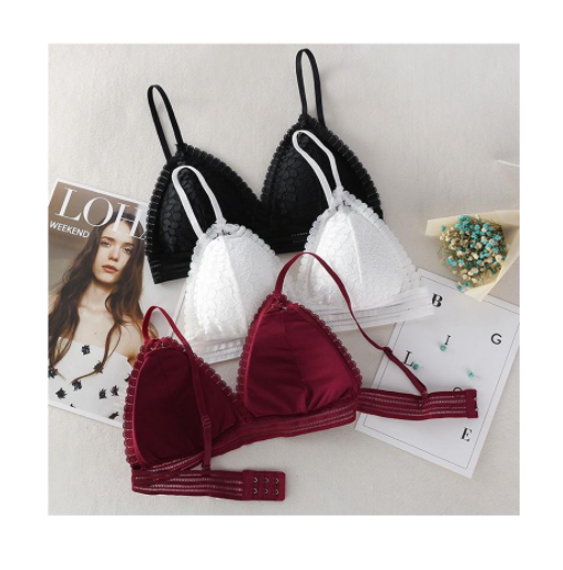 Áo Ngực CBTBRA05 Áo Bra Ren Hoa Nhí Mút Mỏng Hàng Loại 1 Hot Hit Siêu Thoải Mái Thời Trang Freesize 40KG - 65KG
