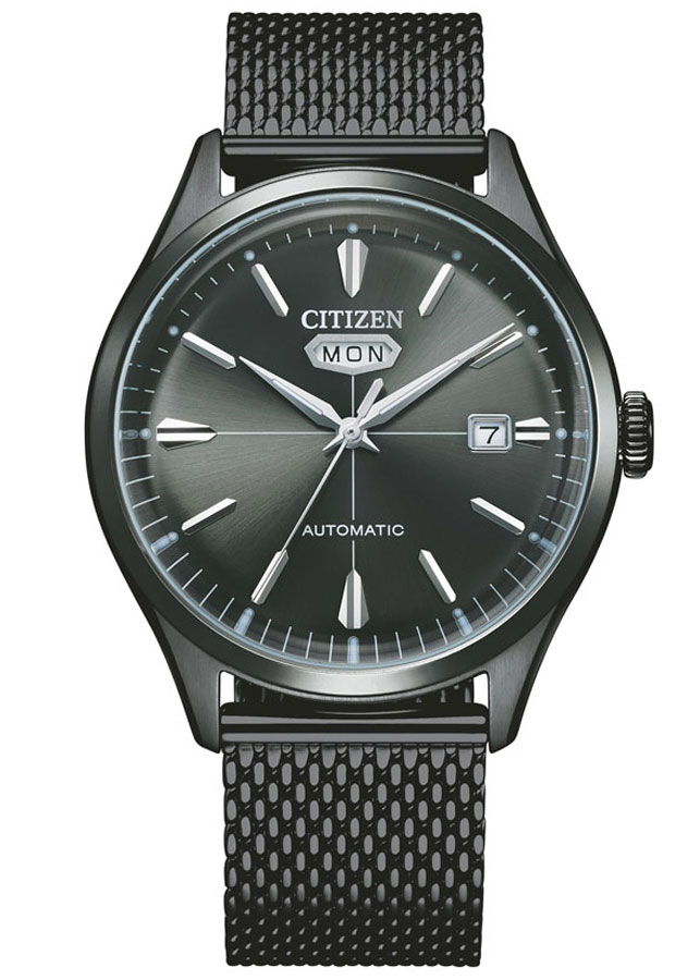 Đồng Hồ Citizen C7 Dây Thép Không Gỉ NH8397-80H - Mặt Đen