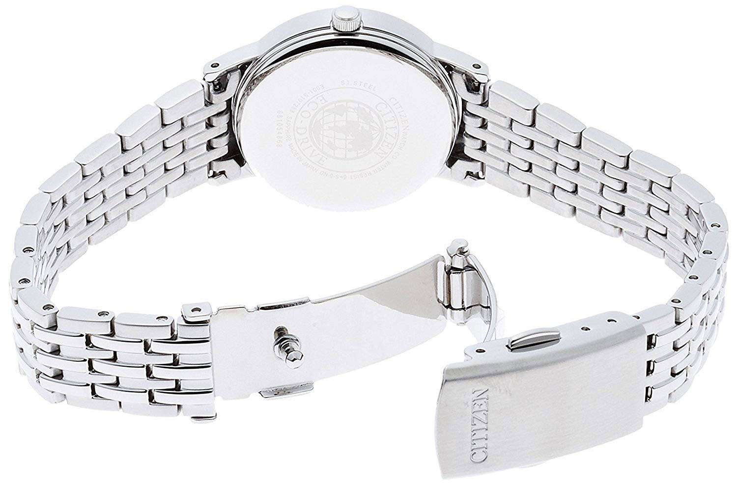 Đồng Hồ Nữ Citizen Dây Thép Không Gỉ EW3250-53A - Mặt Trắng