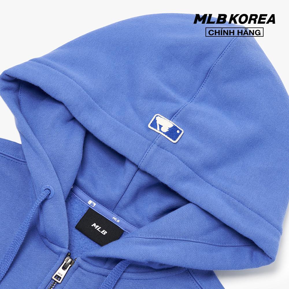 MLB - Áo hoodie phối zip Basic Big Loso Brushed 3ATRB0426