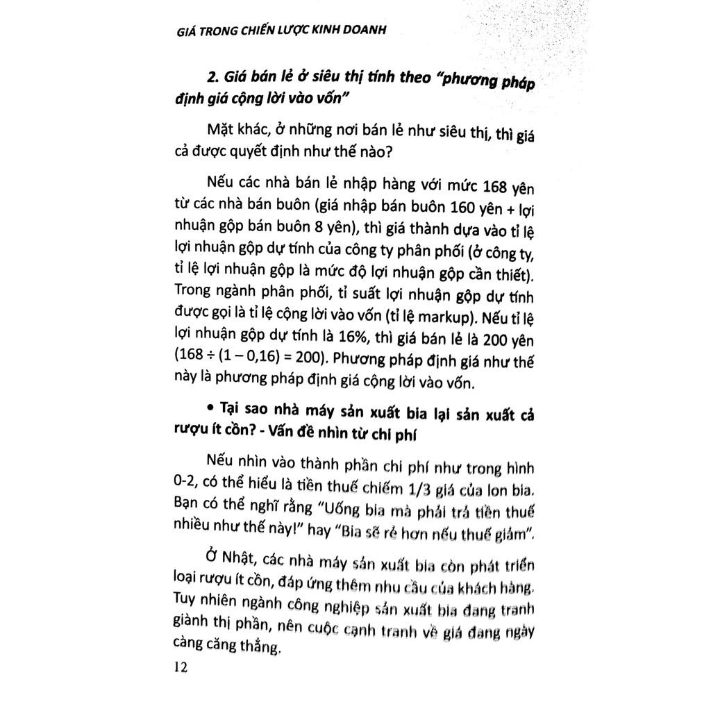 Sách: Giá Trong Chiến Lược Kinh Doanh (Tái Bản)