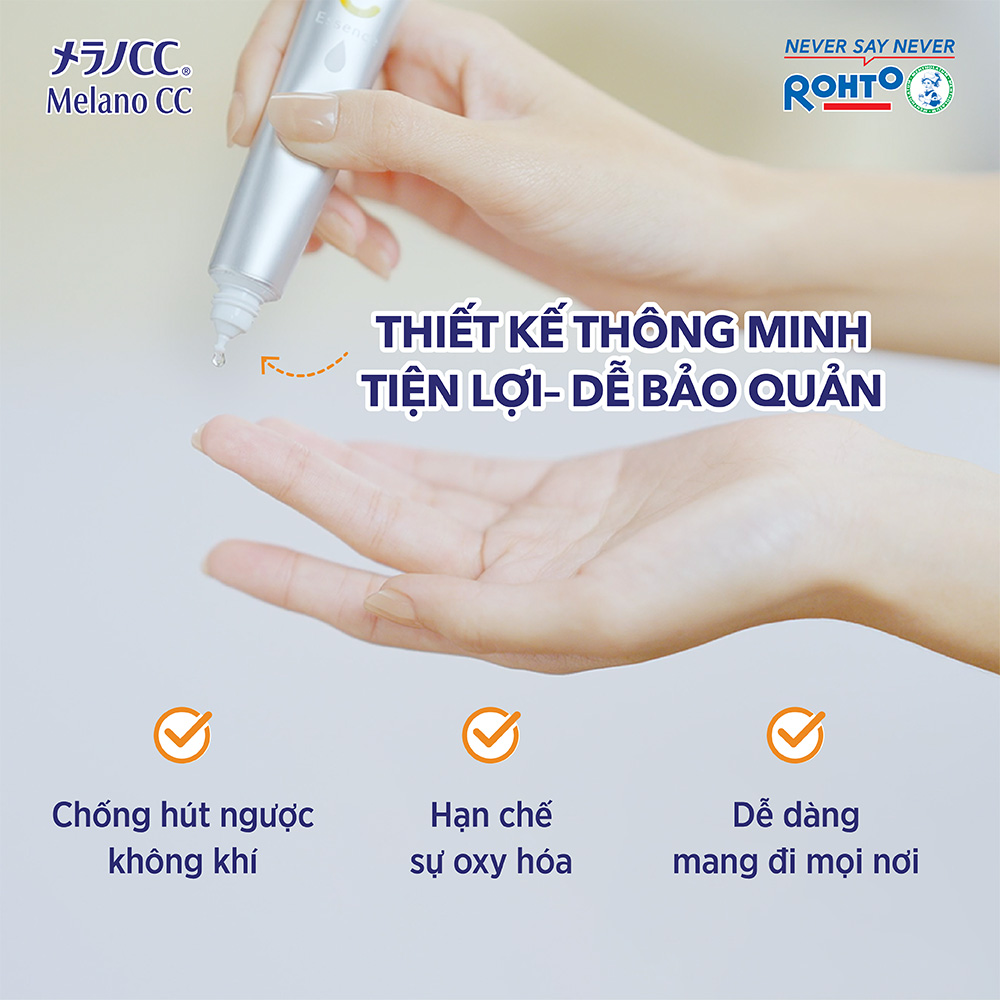 Tinh Chất Dưỡng Trắng Da Chống Thâm Nám Melano CC Whitening Essence