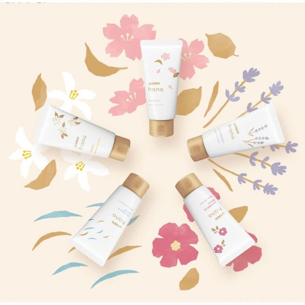 Kem Dưỡng Da Tay Hương Hoa Mộc Quế Yuskin Hana Kinmokusei (Tuýp 50G)