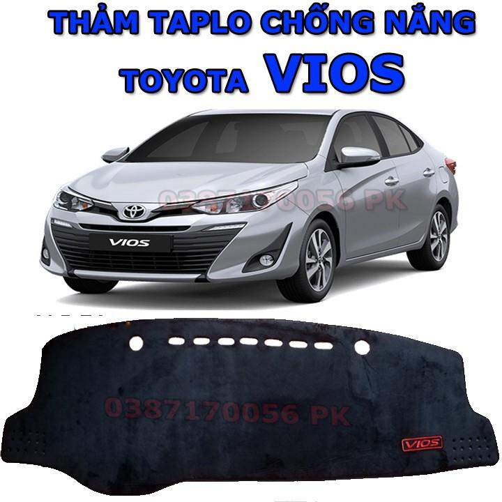 THẢM CHỐNG NÓNG TAPLO NHUNG XE TOYOTA VIOS 2019 – CHUẨN FORM