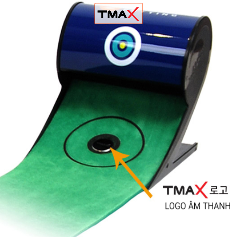 Thảm Tập Golf TMAX 2PUTTING tại nhà Nhỏ Gọn, Thiết Kế Độc Đáo Trả Lại Bóng Tập Luyện Hiệu Quả