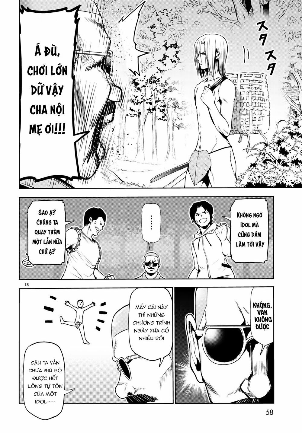 cô gái thích lặn - grand blue chapter 60 18