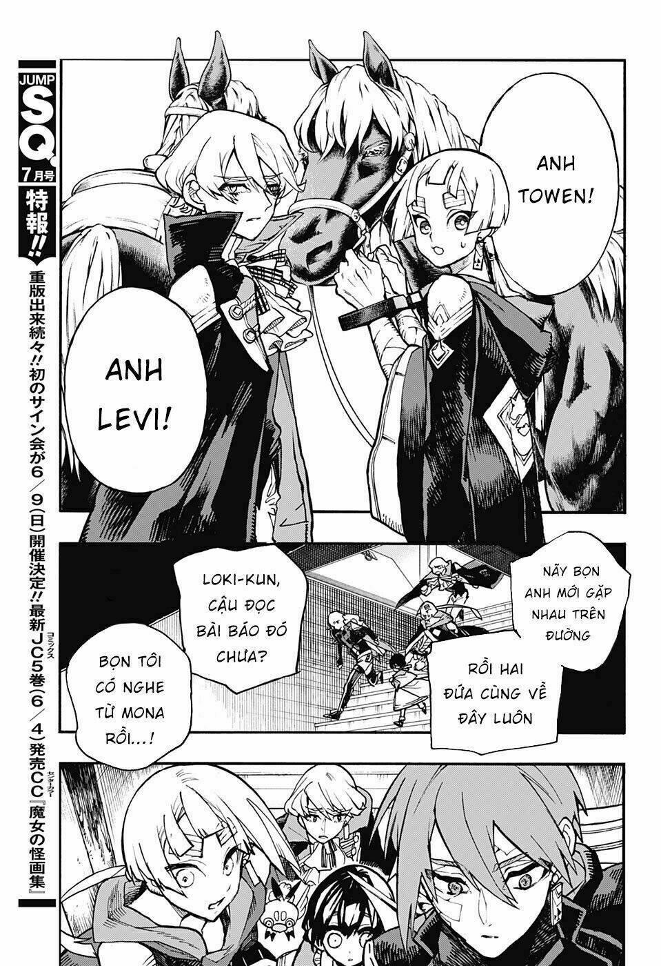 những bức họa quái dị của phù thủy chapter 19 7