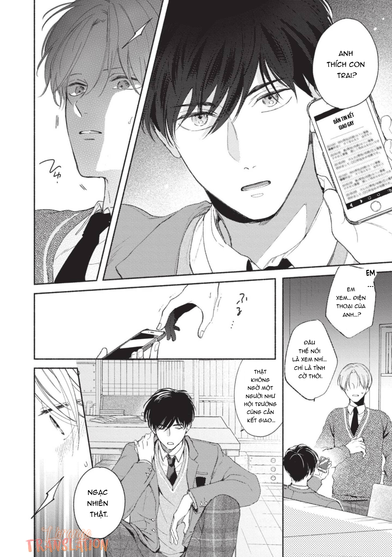 hội trưởng là một cậu bé hư chapter 1 16