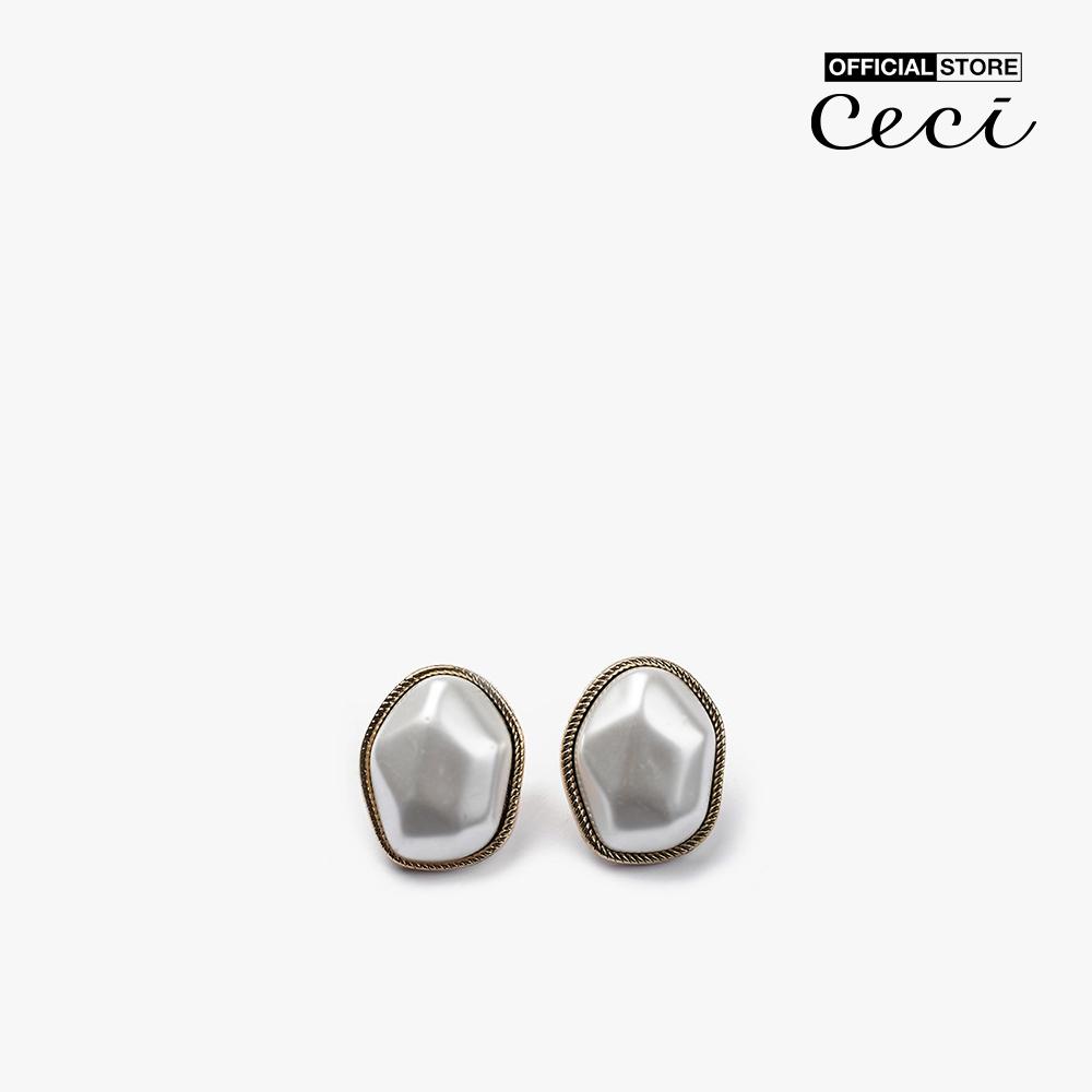 CECI - Khuyên tai nữ bản to thiết kế sang trọng CC1-09000092-03