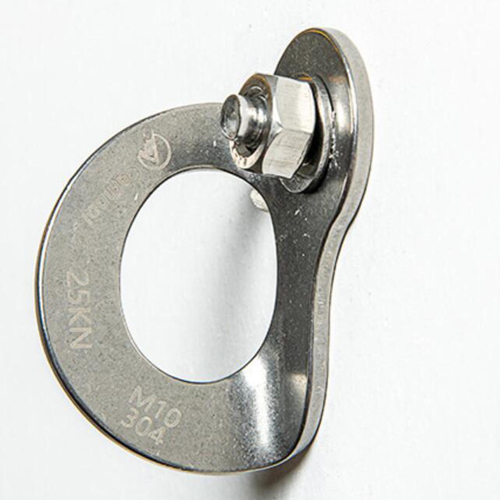 25KN Stainless Steel Anchor Bolt Hanger for Belay Rigging Hanger Plate