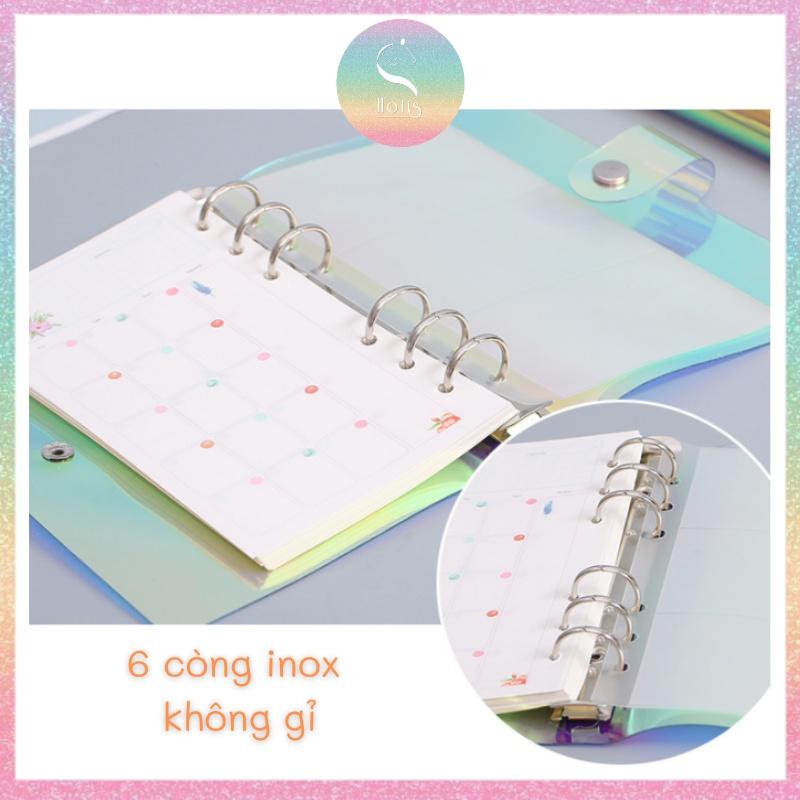 Hologram Binder - Bìa còng dẻo nút bấm - A7/ A6/ A5 (Không kèm giấy