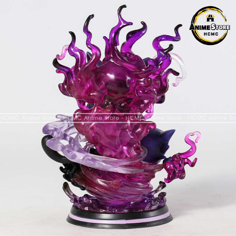 Mô hình Pokemon tiến hóa Gastly - Haunter - Gengar có led siêu ngầu