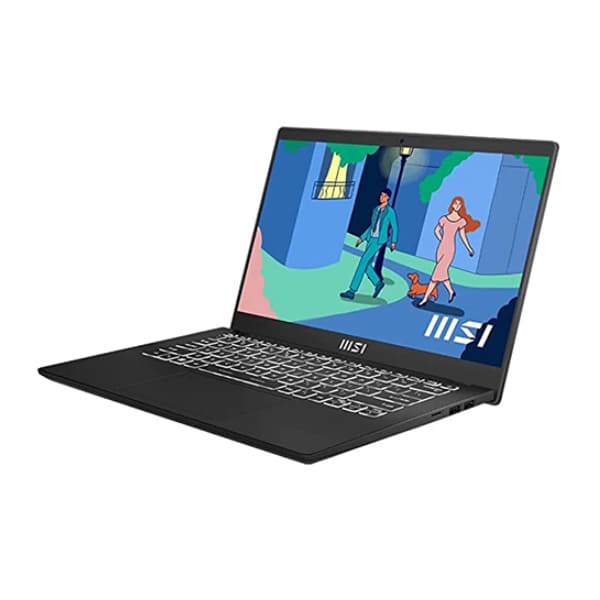 Laptop MSI Modern 14 C5M-030VN (R5-5625U/8GB/512GB SSD/Intel UHD Graphics/14&quot; Full HD/ Windows 11 / Black/ Vỏ nhôm) - Hàng Chính Hãng