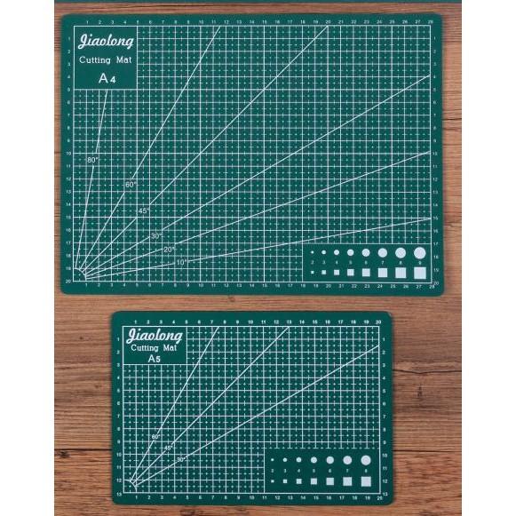 Bảng cắt làm đồ thủ công, tấm lót siêu cứng - Cutting Mat khổ A2,A3, A4, A5 - Dày 3mm