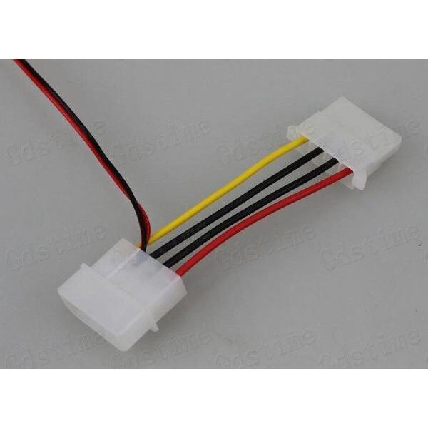 1 Pcs Gdstime 1 Wires 4pin 8011 11V DC 80mm x 11mm Computer Case Cooling Fan 80x80x11mm 8cm