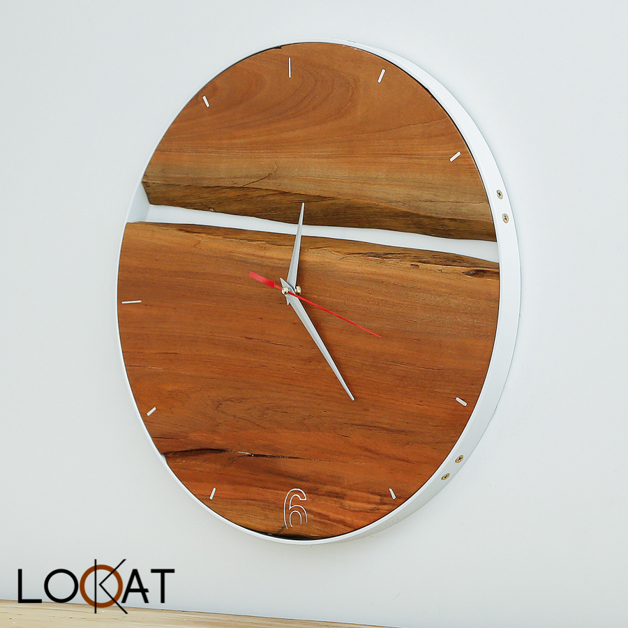 Mẫu Đồng Hồ Treo Tường Chế Tác bằng Gỗ Tự Nhiên Sang Trọng Phong cách Vintage DH12050100