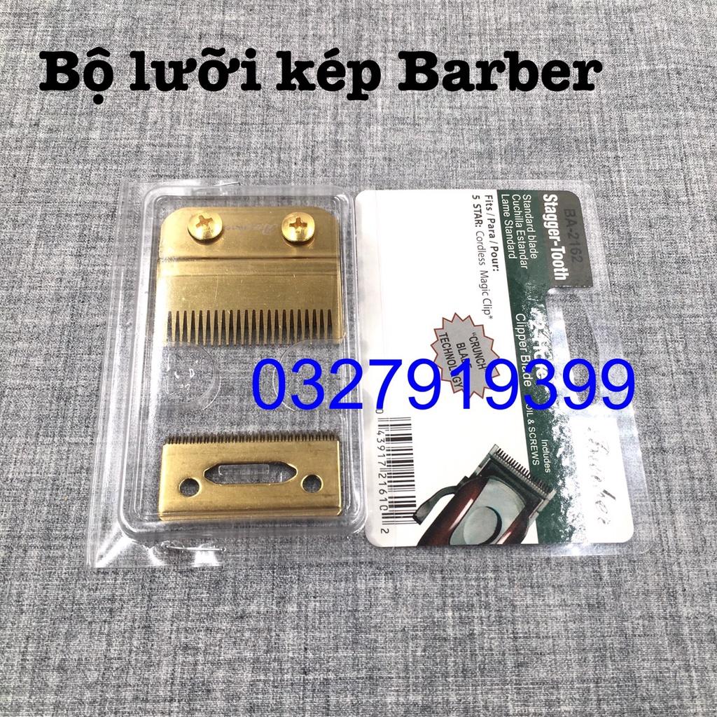 Lưỡi tông đơ -  Lưỡi kép tông đơ Barber sắc bén