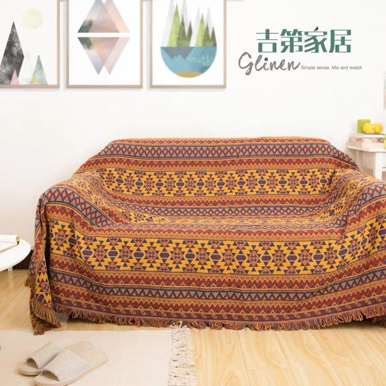 Thảm trang trí,decor phòng vintage cho phòng thêm sinh động 180x230cm