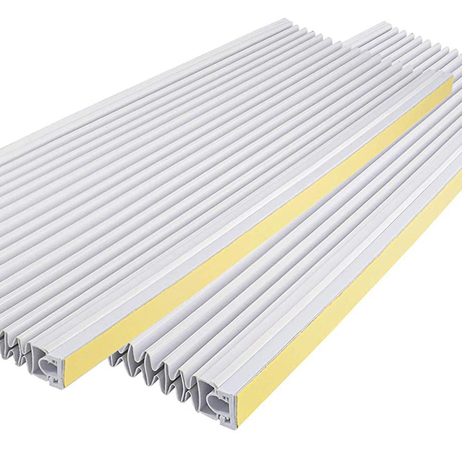 2Pcs Window AC Side Panels Replacement 2 Layers Air Conditioner Surround Insulation All Season Protection Window Air Conditioner Units