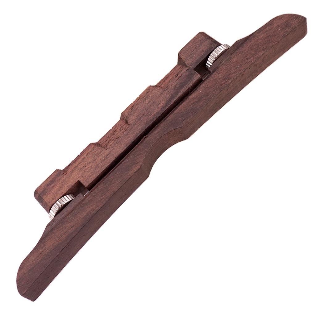 3-5pack Adjustable Rosewood Archtop Guitar Bridge Saddle Mandolin Jazz
