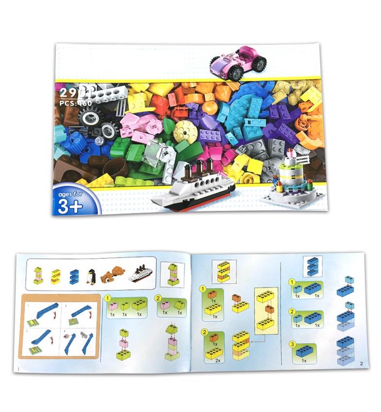 Bộ Lắp Ghép Lego Vuông Đa Chủ Đề Với 460 Chi Tiết Cho Bé Vừa Chơi Vừa Học Phát Triển Tư Duy Và Sáng Tạo - Vận Chuyển Miễn Phí Toàn Quốc