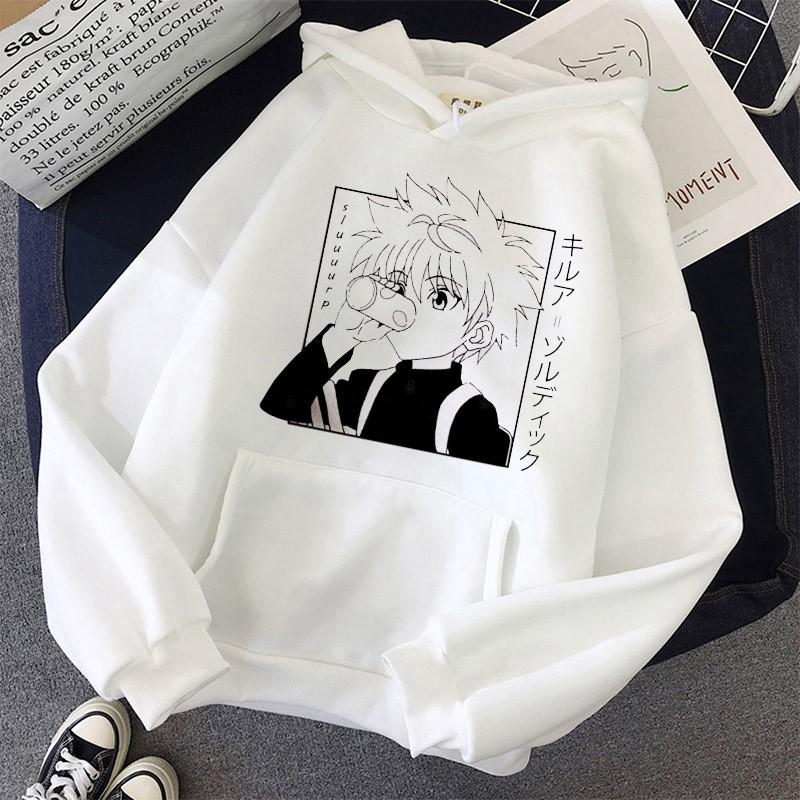 Áo Kawaii Hunter X Hunter Hoodie Men's Women's Sweatshirt Killua Zoldyck Anime