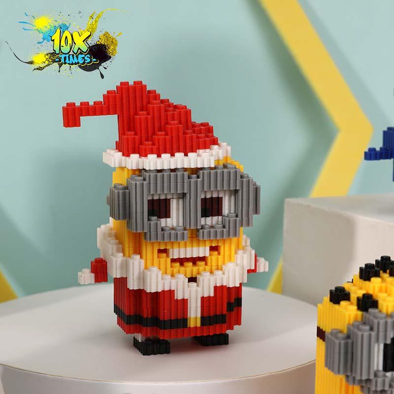 Đồ chơi Lego 3d Minions dễ thương (cute) kẻ cắp mặt trăng qùa tặng sinh nhật trẻ em bạn trai bạn gái