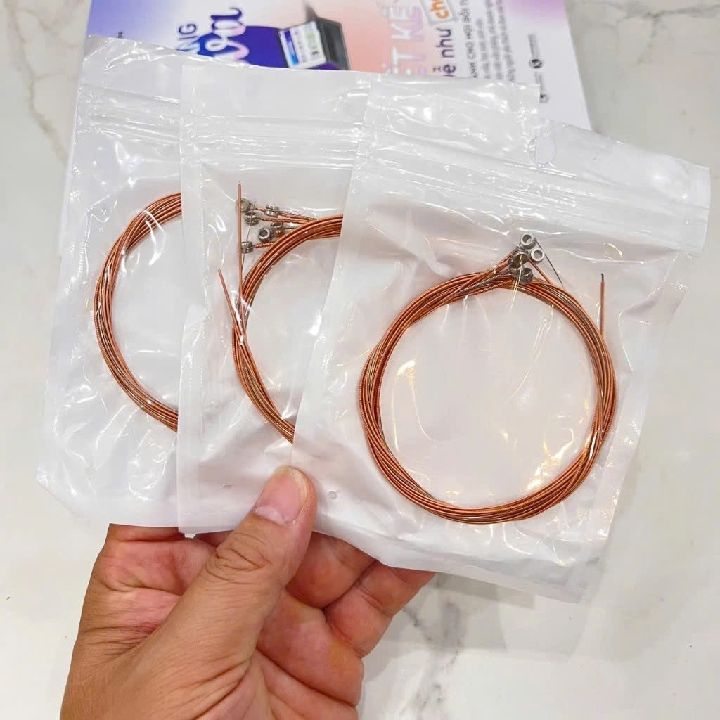 Bộ 6 Dây Đàn Guitar Acoustic 1-2-3-4-5-6