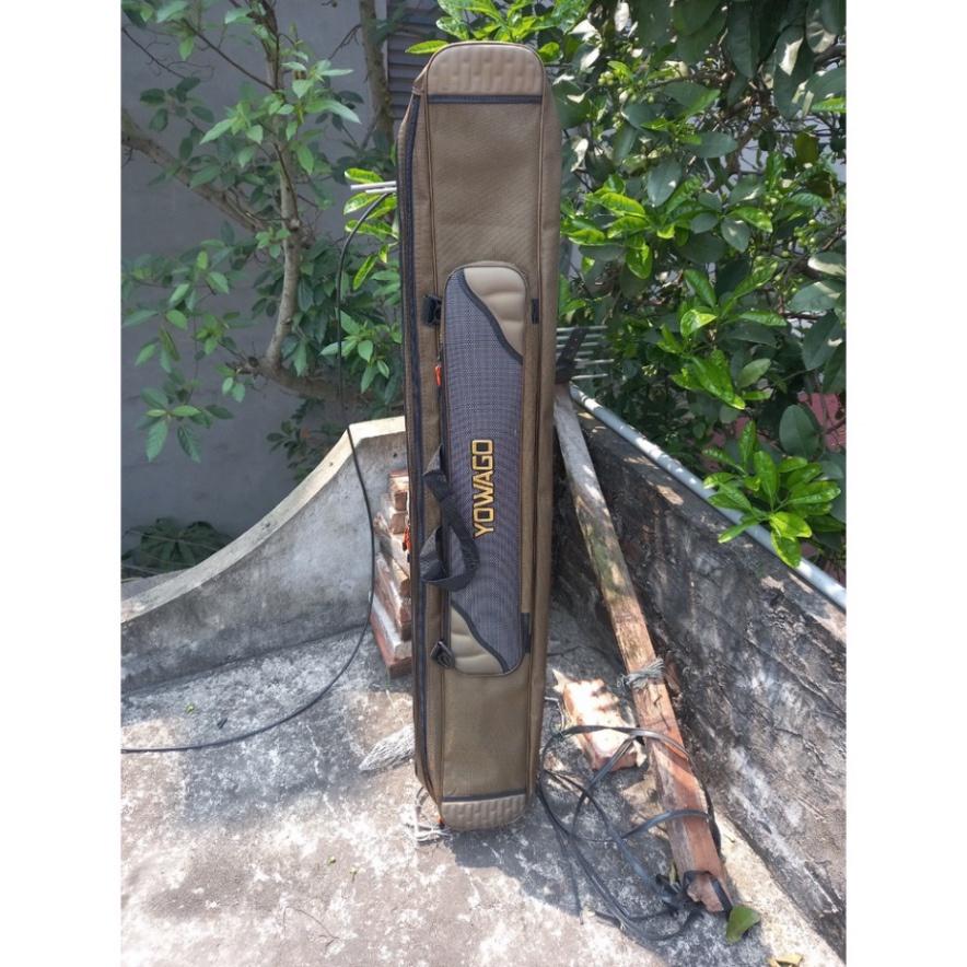 Xả hàng sale bao đựng cần 90cm,1m2,1m3,1m4,1m5 2 ngăn, 3 ngăn chống thấm cao cấp, túi đựng cần 2 ngăn, 3 ngăn - uy tín -