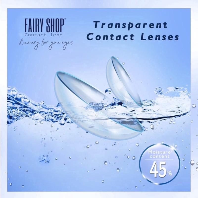 Kính Áp Tròng Trong Suốt Clear Lens 14.0mm - FAIRY SHOP CONTACT LENS độ 0 đến 15