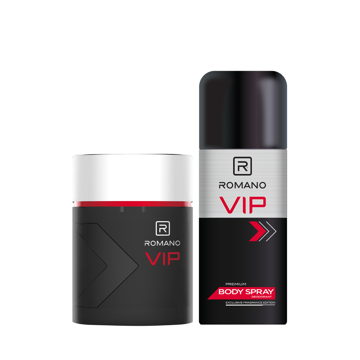 Combo Nước hoa cao cấp Romano Vip 50ml &amp; Xịt toàn thân cao cấp Vip 150ml