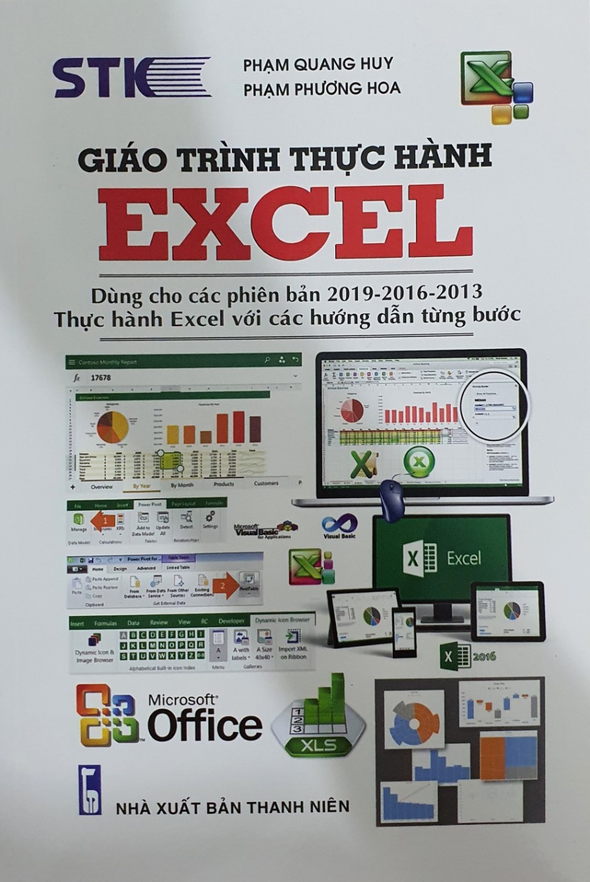 Giáo Trình Thực Hành Excel - Dùng Cho Các Phiên Bản 2019-2016-2013