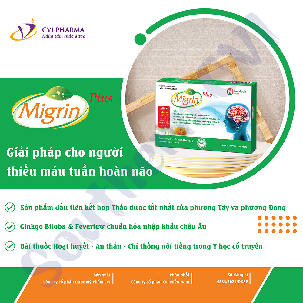 Migrin Hộp 20 Viên