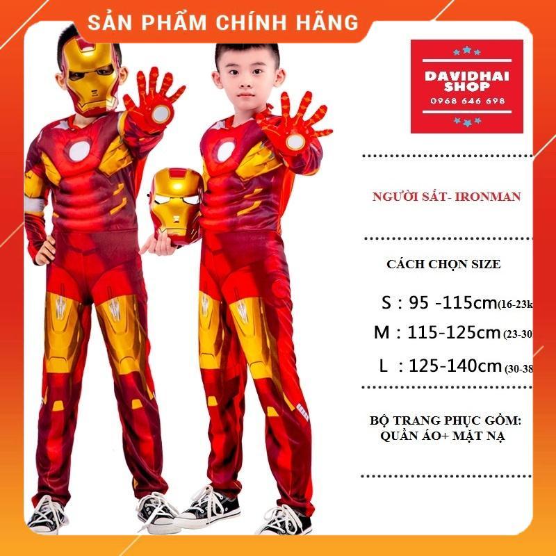 Trang Phục Siêu Nhân Trẻ Em Quần áo Siêu Anh Hùng hóa trang trẻ em HÀNG CAO CẤP