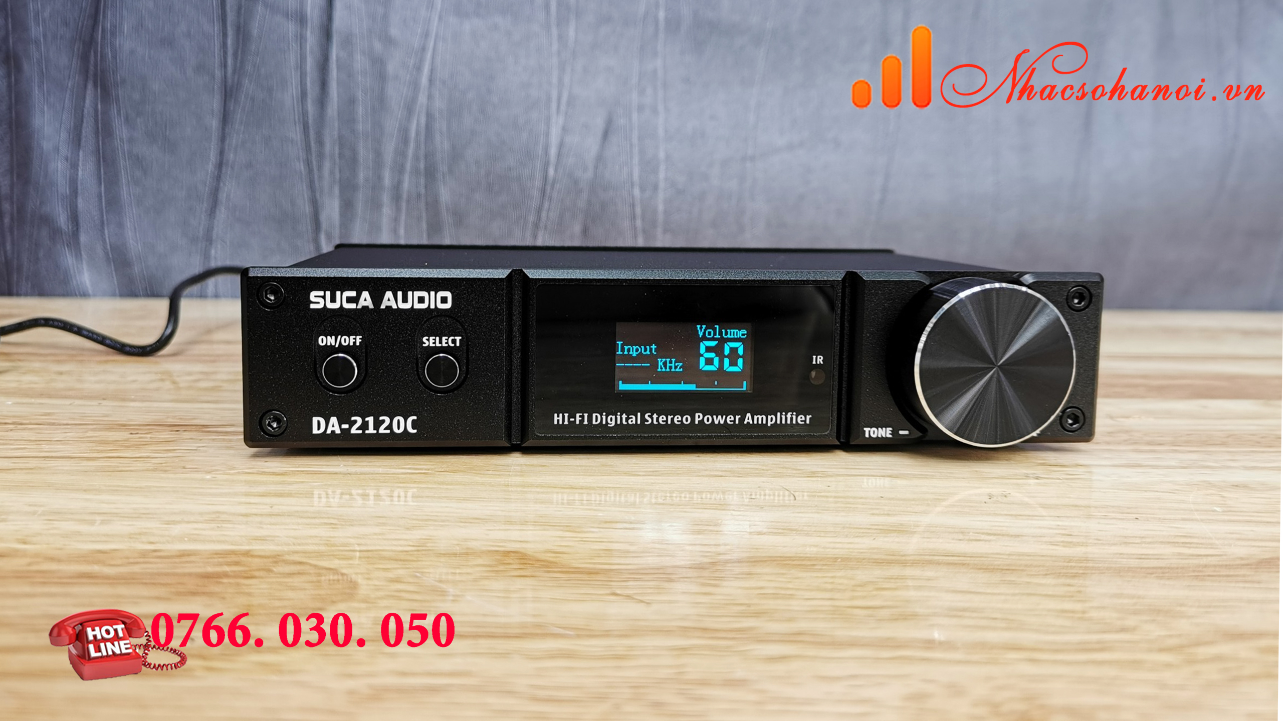 AMPLY DAC GIẢI MÃ 24BIT SUCA DA-2120C - CHÍNH HÃNG